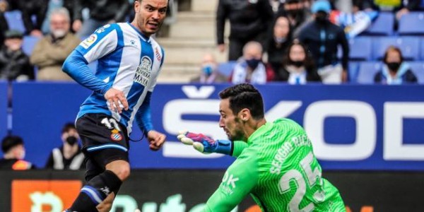 【西甲】武磊本赛季第12次替补未出场 西班牙人1比0