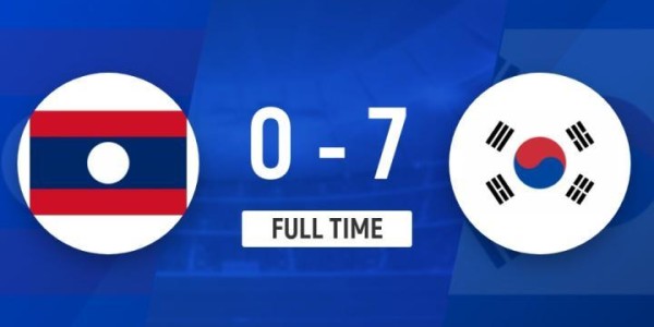 2场进12球丢0球！韩国U23队7-0大胜老挝U23，暂列J组第一